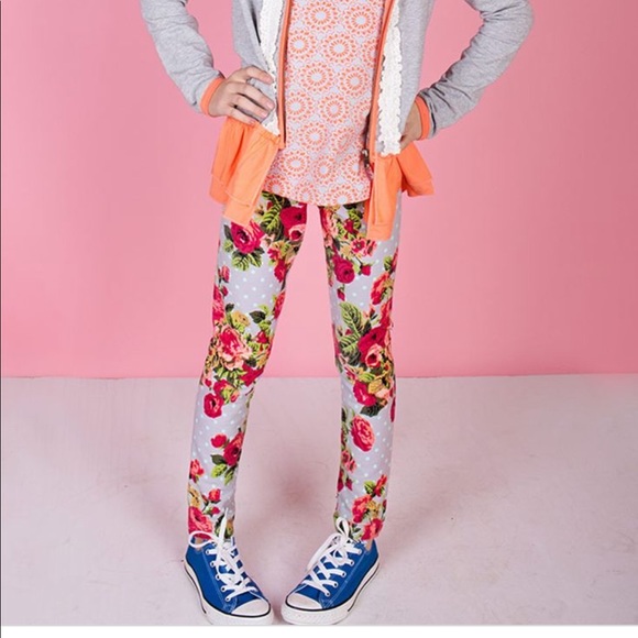 Matilda Jane 435 Raindrops on Petals Jeggings 14 - Picture 4 of 5